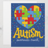 autism awareness month (Front/Back)