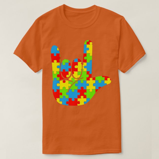 Autism Awareness Month 4 T-Shirt (Design Front)