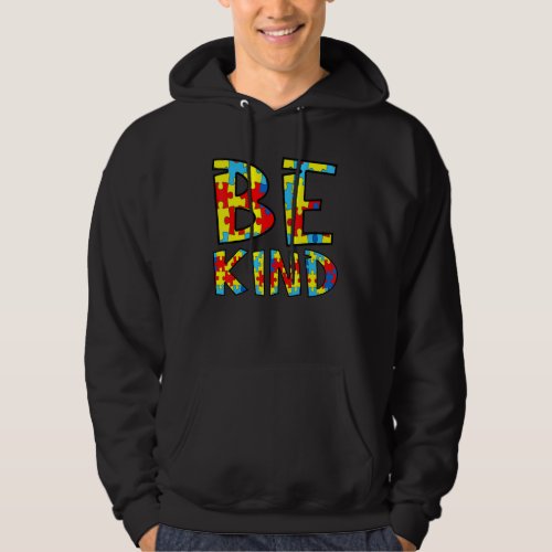 Autism Awareness Month April Autistic Acceptance B Hoodie