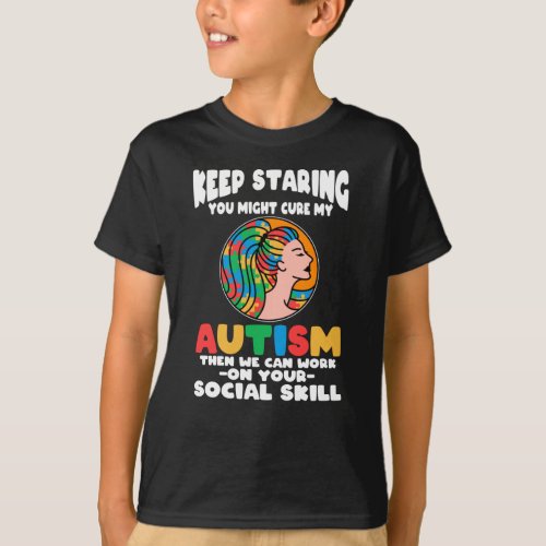 Autism Awareness Month Autistic ASD Support Autism T_Shirt