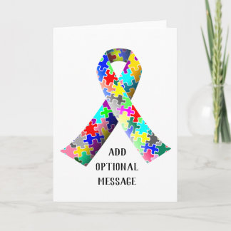 Autism Awareness Month Card