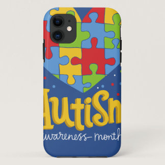 autism awareness month iPhone 11 case