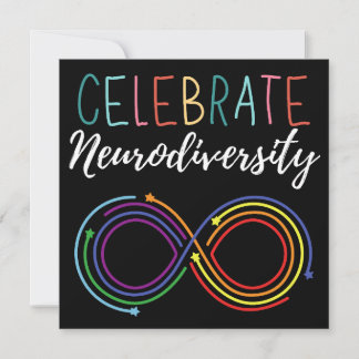 Autism Awareness Month Celebrate Neurodiversity Holiday Card