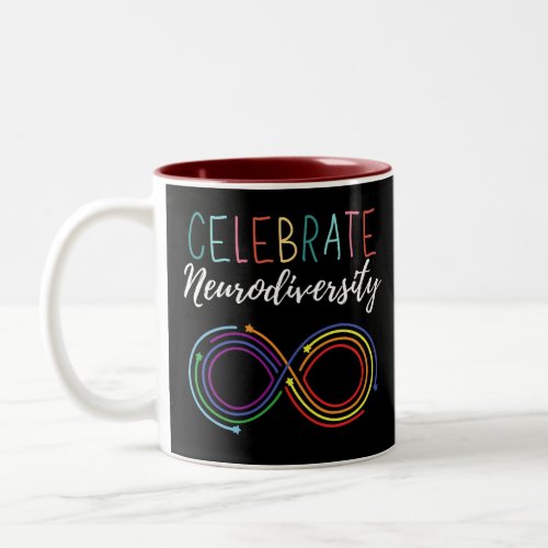 Autism Awareness Month Celebrate Neurodiversity Two_Tone Coffee Mug