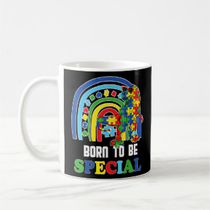 Autism Awareness Month Dinosaur Born Special Toddl Coffee Mug