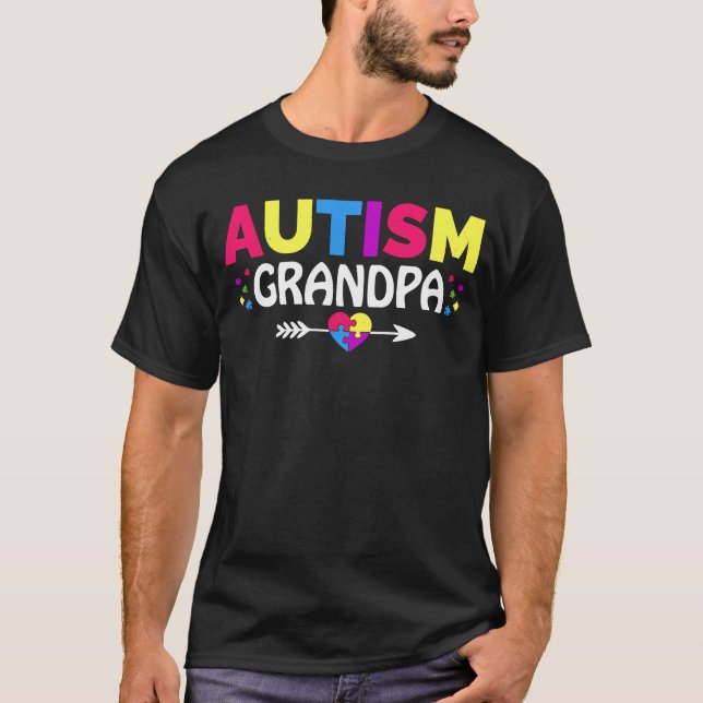 Autism Awareness Month Family Matching Cute Autism T-Shirt (Front)