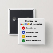 Autism Awareness Month Marathon Autistic Runner