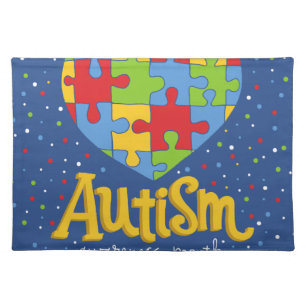 autism awareness month placemat