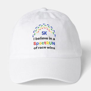 Autism Awareness Month Race Run Marathon Running Hat