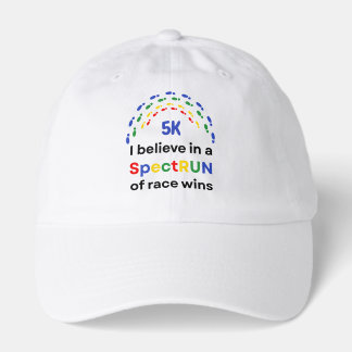 Autism Awareness Month Race Run Marathon Running Hat
