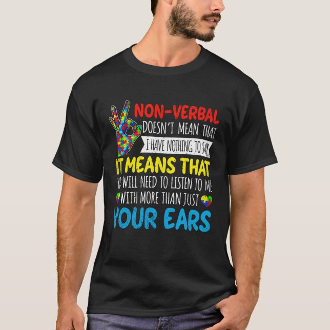 Autism Awareness Month Tie Dye For Men Women Boys  T-Shirt (Front)