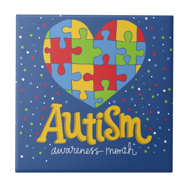 autism awareness month tile (Front)