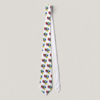Autism Awareness Neck Tie