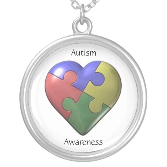 Autism Awareness Necklace (Front)