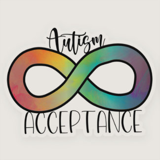 Autism Awareness Neurodiversity Acceptance Symbol Sticker