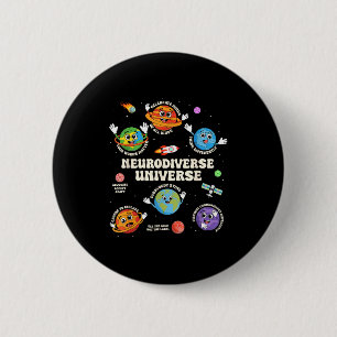 Autism Awareness Neurodiversity Asd Sped Teacher W Button