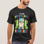 Autism Awareness No Prob Llama to be Different T-Shirt<br><div class="desc">Autism Awareness No Prob Llama to be Different</div>