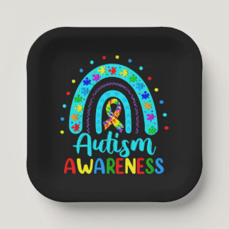 Autism Awareness Paper Plates