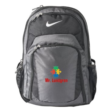 Autism Awareness Personalized Backpack