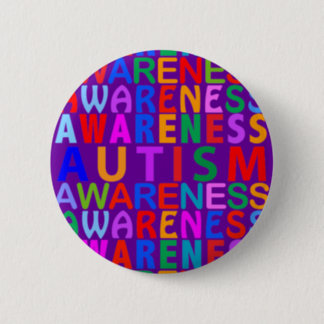 Autism Awareness Pinback Button