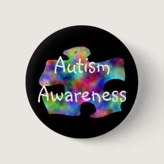Autism Awareness Pinback Button