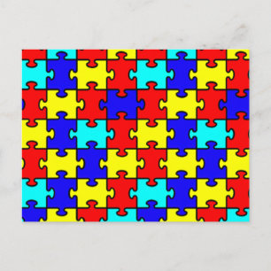 Autism Awareness Postcard