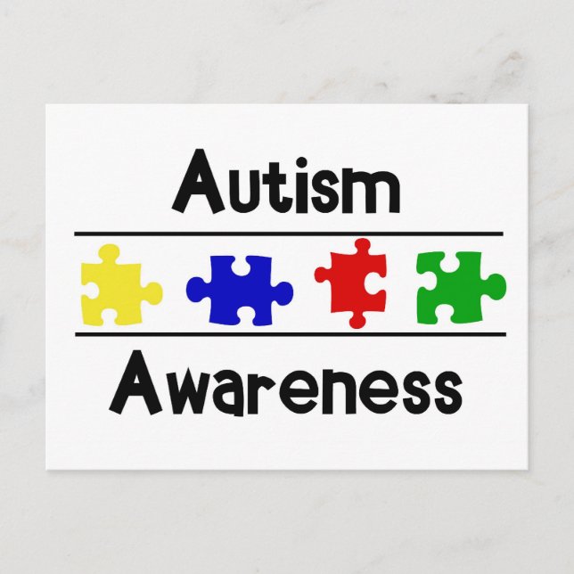 Autism Awareness Postcard (Front)