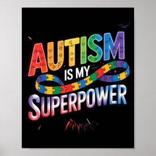 Autism awareness poster