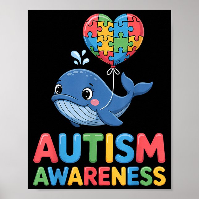 Autism awareness  poster (Front)