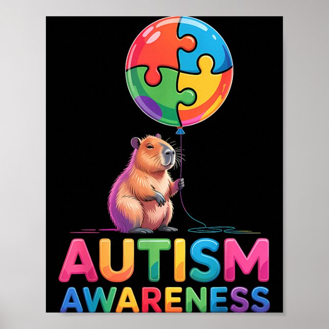 Autism awareness  poster (Front)