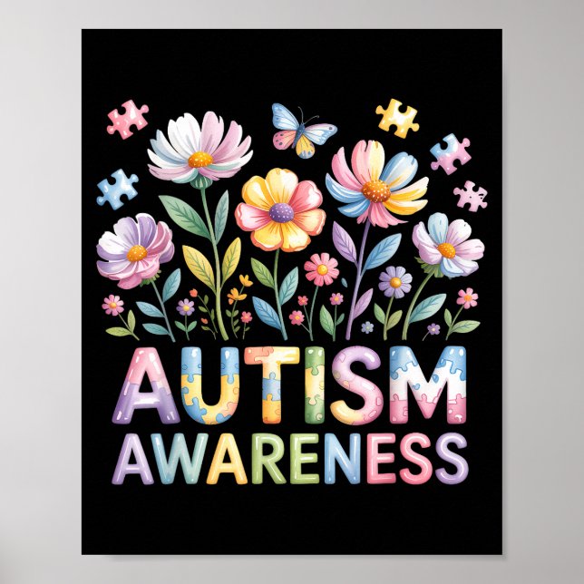 Autism awareness  poster (Front)