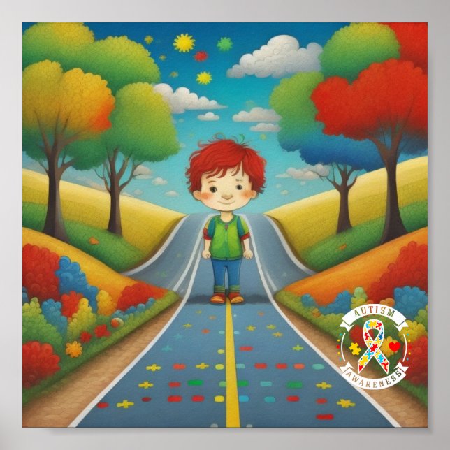 Autism Awareness -Poster Poster (Front)