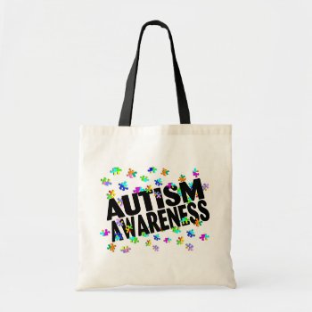 Autism Awareness (pp) Tote Bag by AutismZazzle at Zazzle