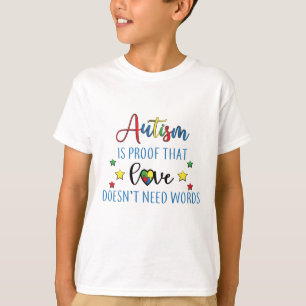 Autism Awareness Print T-Shirt