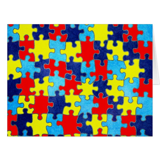 Autism Awareness-Puzzle by Shirley Taylor (Front Horizontal)