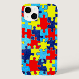 Autism Awareness-Puzzle by Shirley Taylor Case-Mate iPhone 14 Case