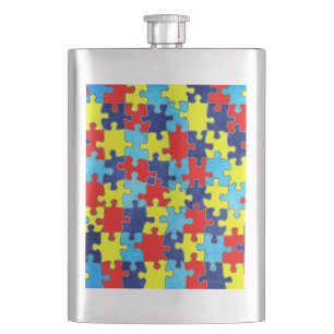 Autism Awareness-Puzzle by Shirley Taylor Flask