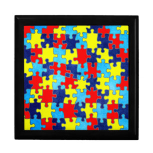 Autism Awareness-Puzzle by Shirley Taylor Gift Box