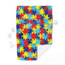 Autism Awareness-Puzzle by Shirley Taylor Golf Towel