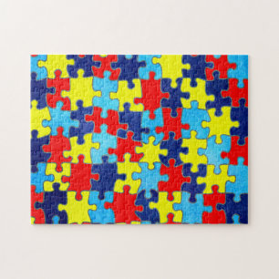 Autism Awareness-Puzzle by Shirley Taylor Jigsaw Puzzle