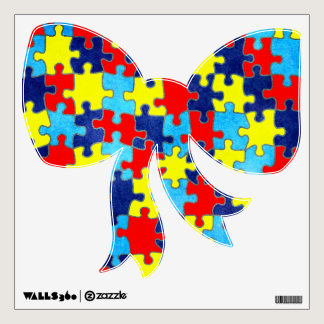 Autism Awareness-Puzzle by Shirley Taylor Wall Decal