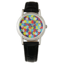 Autism Awareness-Puzzle by Shirley Taylor Watch