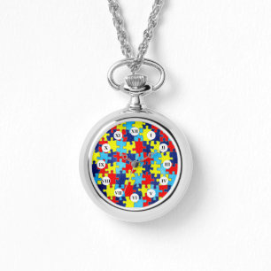 Autism Awareness-Puzzle by Shirley Taylor Watch