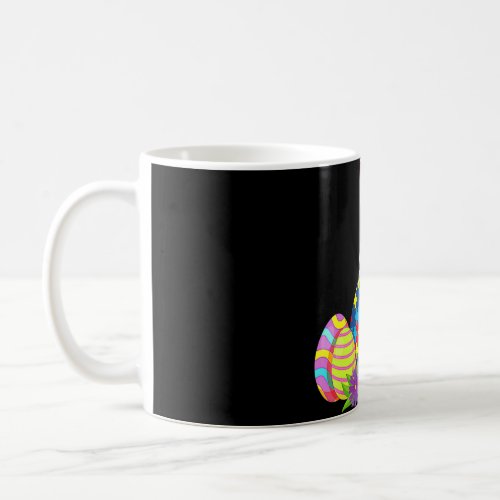 Autism Awareness Puzzle  Easter Bunny Eggs Funny 2 Coffee Mug