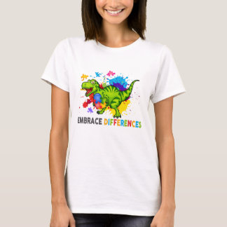 Autism Awareness Puzzle Embrace Differences T-Shirt