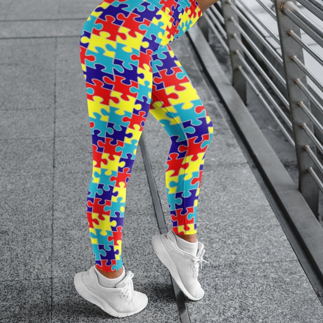 Autism Awareness Puzzle Leggings (Creator Uploaded)