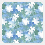 Autism Awareness Puzzle Piece Stickers  
