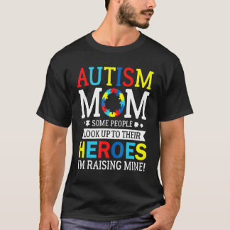 Autism Awareness Puzzle Piece Support Autism Son D T-Shirt