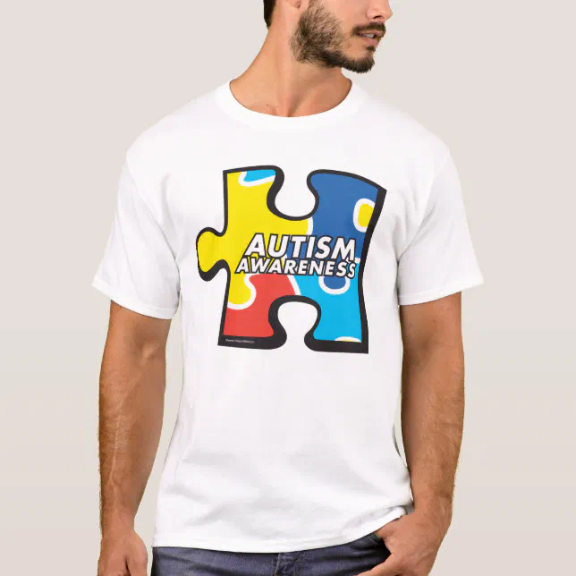 Autism Awareness Puzzle Piece T-shirt | Zazzle