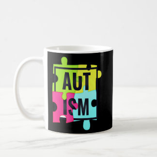 Autism Awareness Puzzle Pocket  Women Men Kid  Coffee Mug